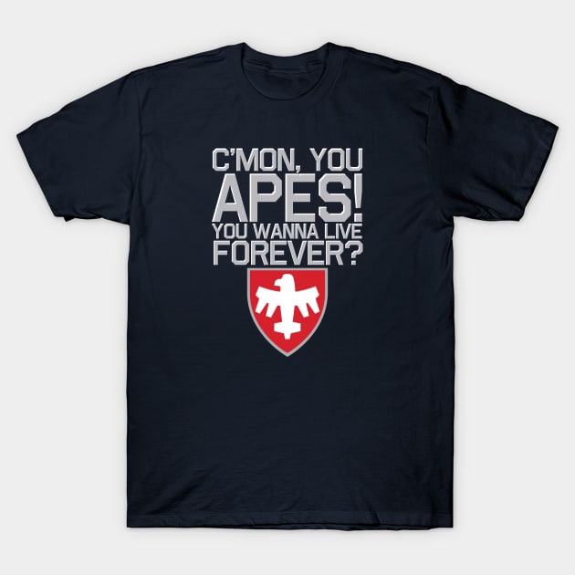 Starship Troopers Apes T-Shirt by PopCultureShirts
